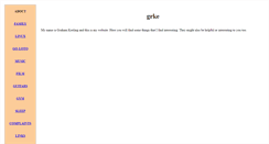 Desktop Screenshot of grke.net