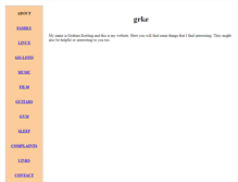 Tablet Screenshot of grke.net